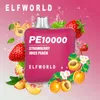 Bar de vape personnalisé en gros Elfworld PE10000 10K Puffs Disposable E Masque de cigarette 5000puff E Cigarette Rechargeable Mini Ecig