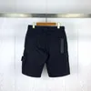 Mens Brand Shorts Topstoney Designer Herr Sidanetikett Pocket Wash Work Clothes Casual Shorts