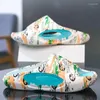 Slippers 2024 Summer For Men EVA Soft Comfortable Indoor Houes Fashion Beach Men's Flip Flops Male Shoes