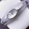 Other Watches 2023 Trend Fashion Flash Silvery Black Bracelet Charm Female Jewelry Y240316