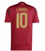 Belgique 24 25 Jersey de football DE BRUYNE LUKAKU DOKU 2024 Coupe d'Europe Maillot de football de l'équipe nationale 2025 Hommes Kit Kit Set Home Away Train CARRASCO TIELEMANS BAKAYOKO TROSSARD