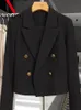 in Spring Autumn Blazer Women Korean Fashion Office Lady Womens Jacket Outerwears Women Clothing Elegant Fit Coats 240306