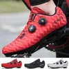 Велосипедные туфли MTB Mens Speed Route Route Mountain Bike Womens Indoor Road Bicycle Boot
