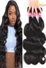 Malaysian Body Wave Virgin Hair 3 Bundles Unproceseed Remy Human Hair Extensions For Women9177728
