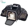 Kattendragers Ventilatie Draagtas met grote capaciteit Uitbreidende handtas voor huisdieren Verstelbare schouderriem voor katten Buitenreizen