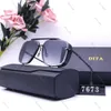 Dita Lunettes de soleil Hommes Femme Designer Lunettes de soleil Marque populaire Lunettes d'extérieur Nuances PC Cadre Mode Classique Dames Luxe Dita Mach Six Lunettes de soleil pour femmes 550