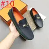 26 Model Ny sommaren andningsbar designer män loafers moccasins skor mode våren lyxig avslappnad ihålig mocka komfort mjuk