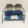 Solglasögon 2024 Svart konstiga trendprodukter Kvinnor Acetat för män Märkdesigner Tortoise Girls Square Sun Glasses