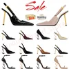 Sandals High Heels Saint Laurent ysls Luxurys Designer shoes heel Paris Dress Classics Women 10cm 8cm Black Golden【code ：L】Wedding Bottoms