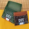 카드 홀더 클러치 백 핸드백 토트 DIY 직접 직접 제작 한 맞춤형 핸드백 맞춤형 가방 커스터마이징 이니셜 스트라이프