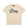 VLONE Tshirt Nouvelle Marque coton lycra tissu Hommes et Femmes O-cou imprimé chemises Coton Tee Casual Manches Courtes Classique Mode Tendance pour Hommes chemise 6215