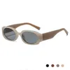 2024 Brand design Occhiali da sole donna uomo designer occhiali da sole da lettura Buona qualità Moda metallo Occhiali da sole oversize vintage donna maschio UV400 27