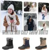 HBP Atacado sem marca de alta qualidade quente design feminino sapatos de inverno botas de neve