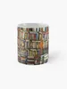 Mugs Books Coffee Mug Cups For Tea Customizable