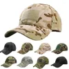 Bonés de bola moda camuflagem beisebol selva militar tático boné do exército para homens adulto ao ar livre caminhadas runing protetor solar snapback chapéus