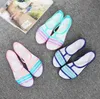 HBP Non-Brand hot factory cheap female hollow roman sandals colorful jelly shoes women fashion hole flat sandals