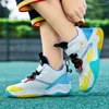 Basketballschuhe für Kinder, atmungsaktiv, für Jungen, Sport, rutschfest, hoch oben, bequem, für Mädchen im Freien