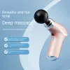 Steuerung Xiaomi Faszienpistole Mini-Massagepistole Sport Muskel Geräuscharm Fitness-Tool Home Elektrische Verschiedene Massageköpfe Massagegeräte