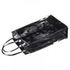 Storage Bags Wash Bag Pvc Show Individuality Convenient Fashionable Versatile Clear Tote With Drink Holder Transparent