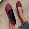 Sıradan Ayakkabı Loafers Kadın Yaz Moda Işığı Kadın Ofis İşinde Sığ Silp için Düz Boyut