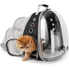 Expandable Cat Backpack Large Transparent Pet Travel Backpack Bubble Space Capsule High Quality Pet Travel Bag 240309