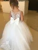 BABYONLINE Girl Dresses First Communion for Prom Evening Party Elegnt A Line Princess Gown Tulle vestdo primera 240309