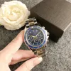 MKK 2024 Luxusuhr Sale Marken-Herrenuhren, komplett aus Edelstahl, Boss-Uhr, modisches blaues Zifferblatt, 40 mm Quarzwerk, hochwertige Designer-wasserdichte Uhr