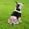 Abbigliamento per cani Cani femmine Pannolini lavabili Animali domestici Pantaloni fisiologici Mutandine sanitarie Biancheria intima mestruale a prova di perdite per pantaloncini piccoli e grandi