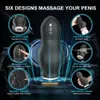 Sucção automática masculino masturbador copo oral vaginal pênis máquina vagina vibrador masturbação copo brinquedo sexual para homens adultos bens 240315