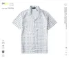 33Yy Designer T Set Print Mens Męskie i krótkie kobiety luźne jedwabna koszula wysokiej jakości letnia trasa