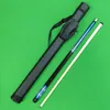 12PC Black Pool Cue Case with Billiard Stick Kit Set Colors Option 240315