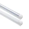 25 pces 36w 46w t8 integrado conduziu o tubo em forma de v 4ft 5ft 6ft 8ft smd 2835 85-265v conduziu a iluminação fluorescente conduziu a lâmpada do tubo