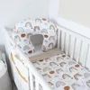 2 Stuks Gedrukt Verpleging Kussensloop Luier Aankleedkussen Cover Set Voor Borns Comfortabele Baby Nappy Aankleedkussen Mouw 240315