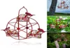 Andra fågelförsörjningar Est Ferris Wheel Hummingbird Feeder Creative Birds Food Storage Tool för utomhus trädgårdsgård dekoration4257139