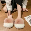 Stiefel Jonofono neue 2023 Frauen Slipper Ins Mix Farbe Plüsch Wintermodusschuhe für Frauen täglich Home Slipper Frauenschuhschuhschuhe