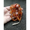 ペンダントネックレスAgate Beadsネックレスマルチエッジロングアクセサリー