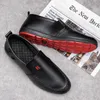 HBP 비 브랜드 공장 저렴한 가격 남성 플랫 캐주얼 드라이빙 푸로퍼 가죽 신발
