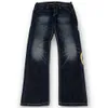 Мужские джинсы Y2k с низкой посадкой, мужские джинсы Harajuku, готические, панк-принты, брюки большого размера, женская мода, уличная одежда в стиле хип-хоп, мешковатые брюки, винтажная одежда Winter01 340