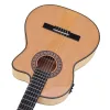 Guitar Classical Guitar 39 Inch Natural Color Classic Guitar Flame Maple High Gloss Finish 6 String Guitar Classical with Eq