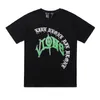 VLONE T-shirt Grote "V" T-shirt Heren / Dames Stellen Casual Modetrend High Street Los HIP-HOP 100% Katoen Overhemd met ronde hals en print US SIZE S-XL 1570
