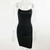 Zomer nieuwe dames slim fit sexy jarreteljurk diamanten ketting open rugzak hippe rok