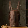 Plecak oryginalny cylinder krowi linki retro to torba lufy luf