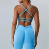 12 pièces ensemble de yoga sans couture femmes tenue de sport soutien-gorge costume de fitness taille haute V dos leggings course pantalon d'entraînement vêtements actifs 240307