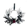 Decoratieve bloemen Halloween-krans Roos Ophangbare hanger Herfst multifunctionele benodigdheden