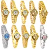 Relojes de pulsera 10 unids/lote mezclado a granel lindos relojes de mujer reloj de niña de acero inoxidable vestido de cuarzo reloj de pulsera regalos