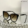 Солнцезащитные очки 2024, модные женские винтажные солнцезащитные очки «кошачий глаз» большого размера с градиентом, женские роскошные дизайнерские солнцезащитные очки UV400