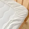 Drap-housse en coton de classe A, 1 pièce, couvre-lit matelassé et brodé pour bébé, literie pour pause déjeuner de la maternelle, 240304