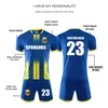 Dorosły Kid Soccer Jerseys Men Dostosowanie mundurów piłkarskich Koszulka Futsal Sportswear Zestaw treningowy dressit dress