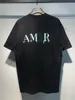 Tik Tok Influencer Zelfde Designer Merk Puur Katoen High Street Letter BedruktAmerikaanse Hip Hop Top Met Korte Mouwen Paar T-shirt Heren En Dames Zomer