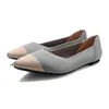 Casual Shoes Flat Comfortable Dress Pointed Toe Ballet Mesh Knit For Women Size